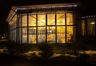 Загородный ресторан «Драгунский ручей» Панорамный зал с террасой - фото 13