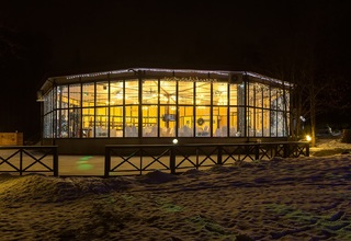 Загородный ресторан «Драгунский ручей» Панорамный зал с террасой - фото 14