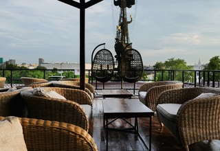 Ресторан Крым terrace Moscow Открытая терраса на крыше - фото 10