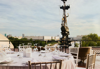 Ресторан Крым terrace Moscow Открытая терраса на крыше - фото 5