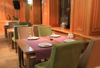 Ресторан Калужская застава Зал «Деревянный» (малый зал) - фото 2