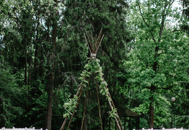 Свадебный шатер «Лесная Дача» Места для выездной регистрации и территория - фото 6