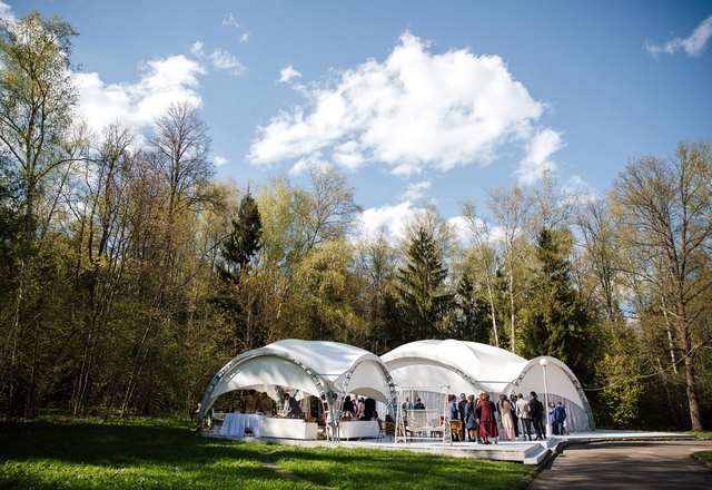 Свадебный шатер «Лесная Дача» Мероприятия у нас - фото 36