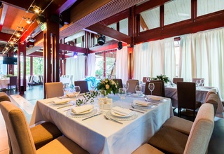 Ресторан Шале Ривер Клаб / Chalet River Club Каминный зал - фото 29