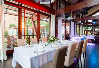 Ресторан Шале Ривер Клаб / Chalet River Club Каминный зал - фото 28