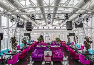 Korston Club Hotel / Корстон Отель Extra Lounge – ресторан с видом на Москву - фото 1